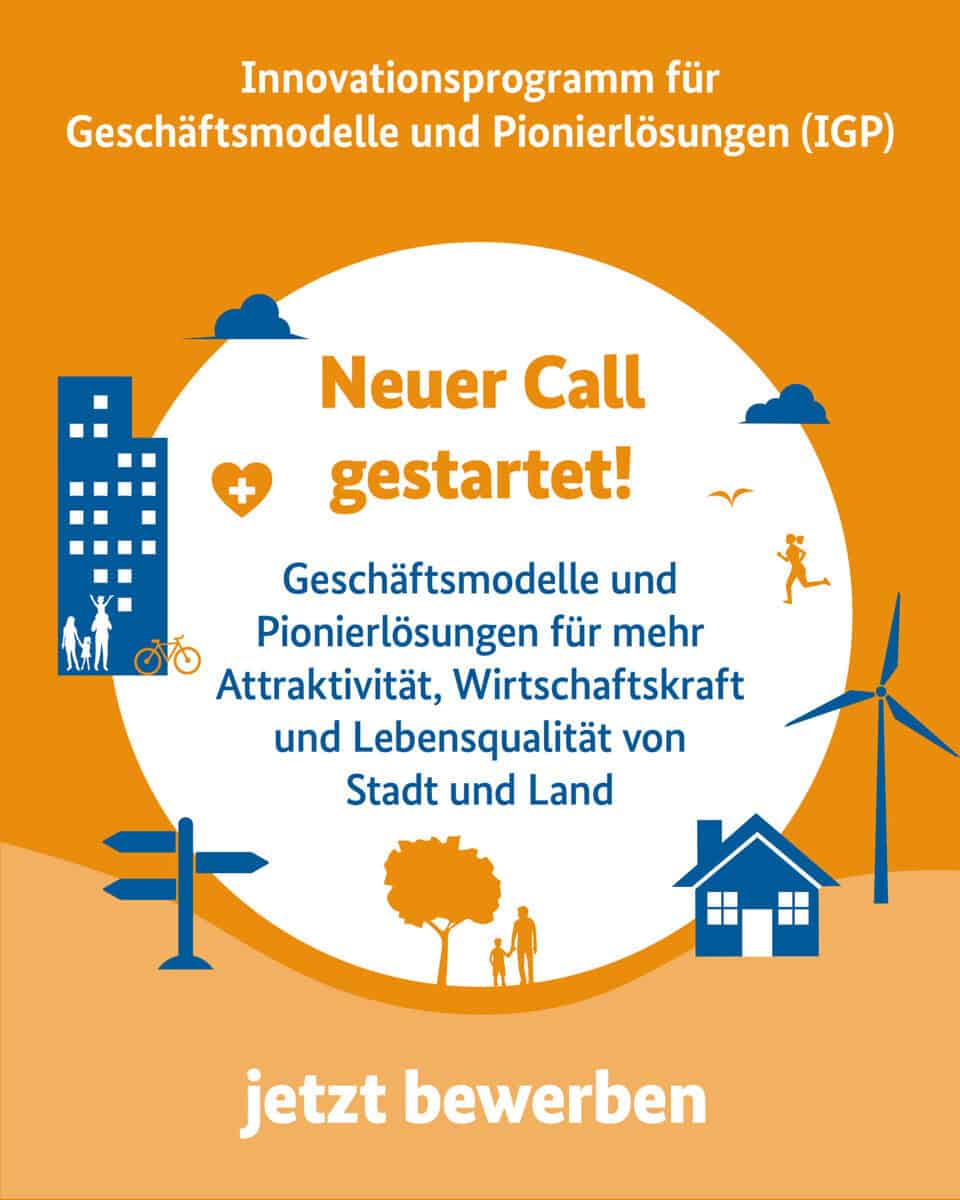 Image Call für Innovationsprogramm für Geschäftsmodelle und Pionierlösungen