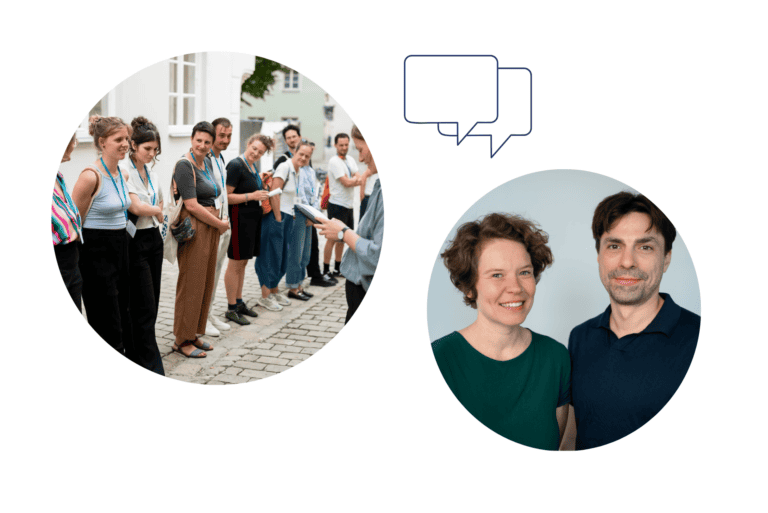 2 Fotos von Hannah Göppert und Max Bohm von Faktor D