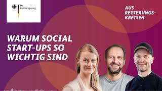 Beauftragte für Soziale Innovationen trifft Ecosia-Gründer: Warum braucht es mehr Social Start-ups?